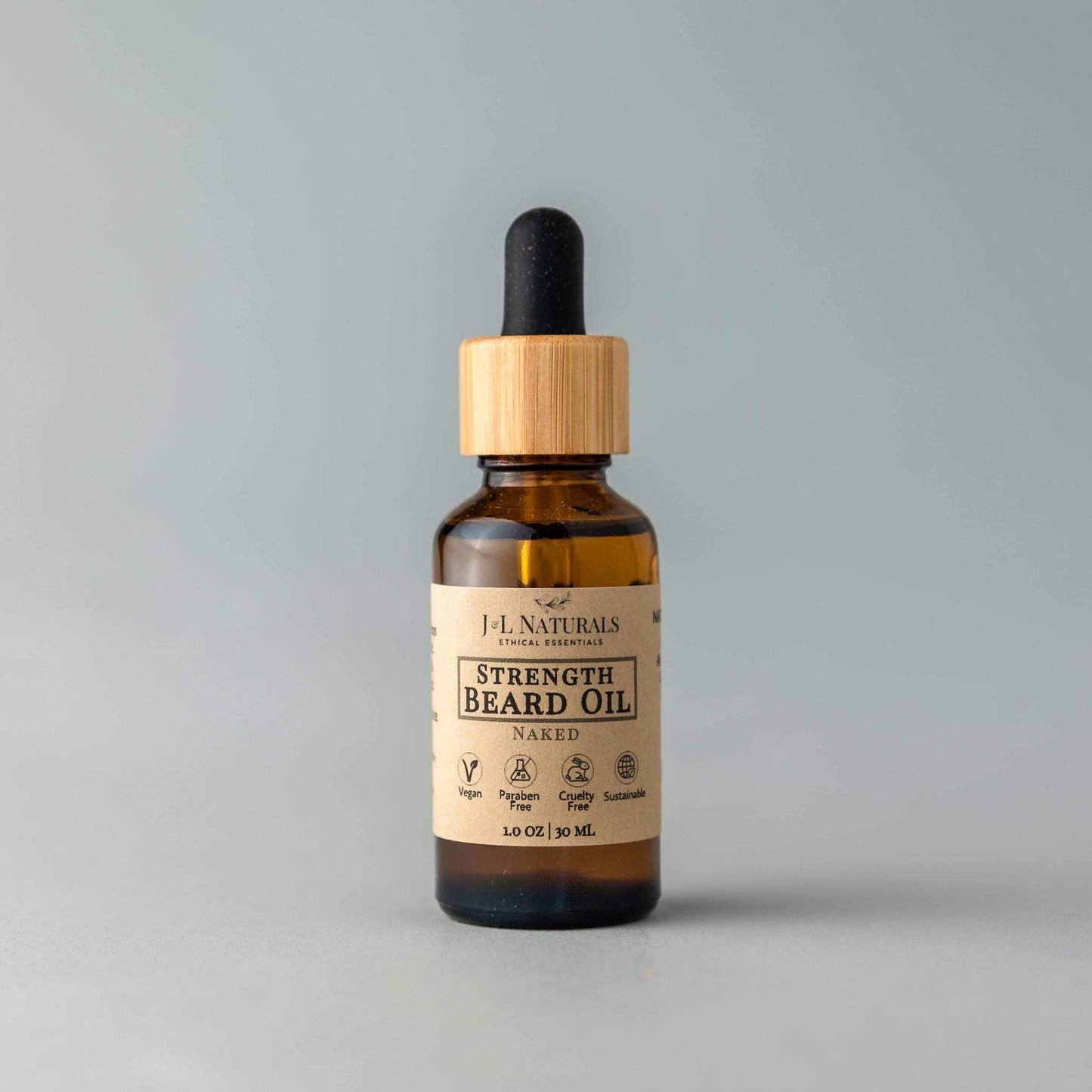 Natural Beard Oil for Growth, Hydration & Strength – Non-Greasy Beard Grooming Oil Duo