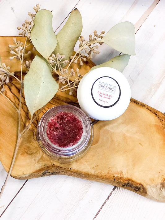 Organic Coconut Lip Scrub lifestyle product image