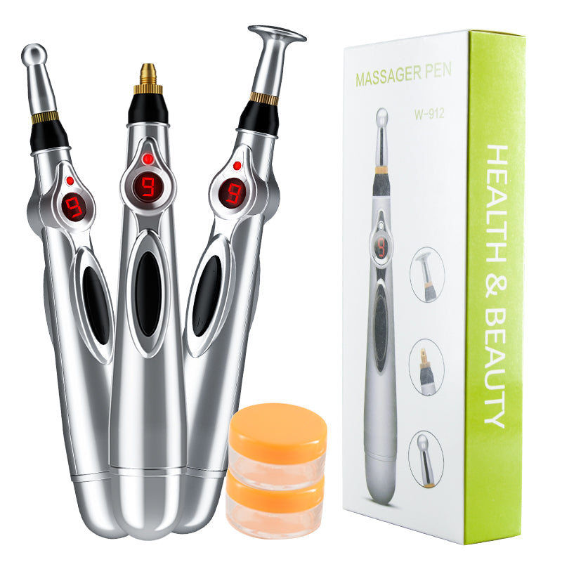 Electric Acupressure Energy Pen | 3-in-1 Meridian Massage Pen for Relaxation & Muscle Relief lifestyle product image