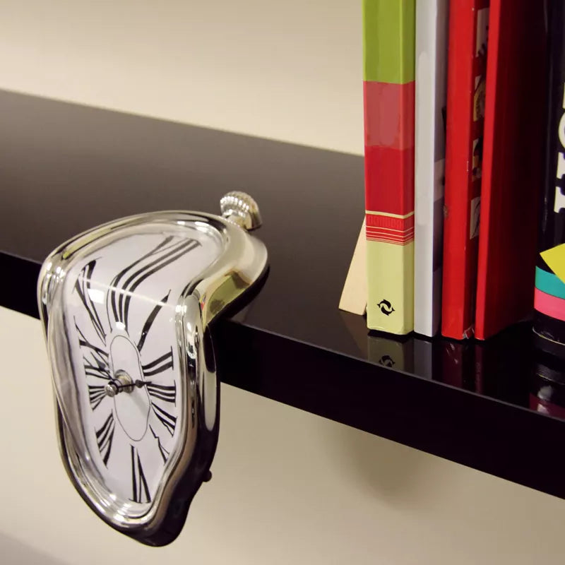 Surreal Melting Wall Clock | Dali Art-Inspired Home Decor