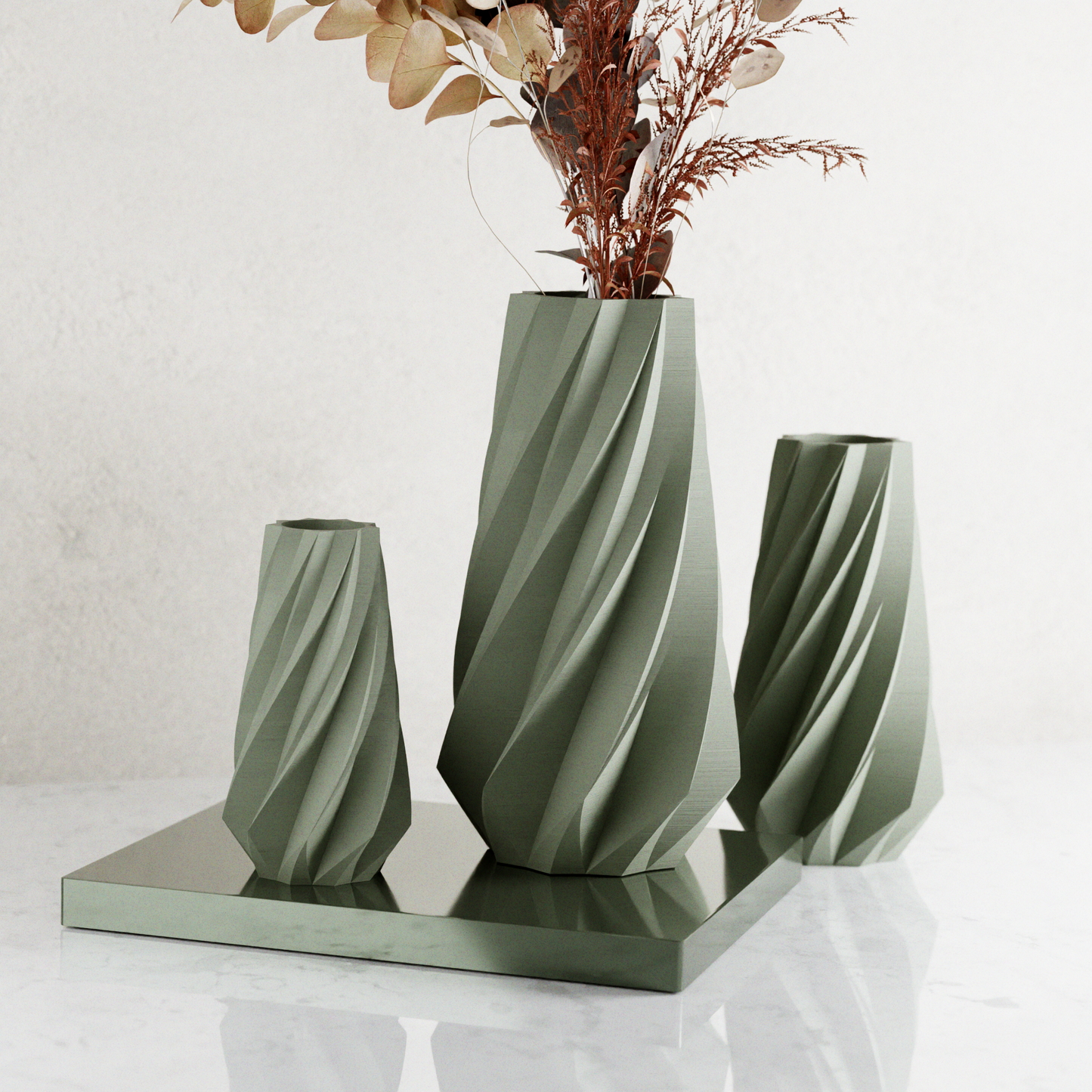 TIMBER Spiral Vase-8