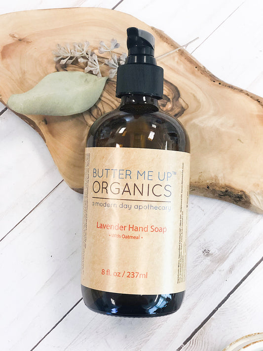 Organic Oatmeal Hand Soap lifestyle product image