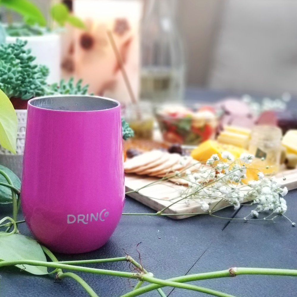 Insulated Wine Tumbler Glass – Set of 4 lifestyle product image