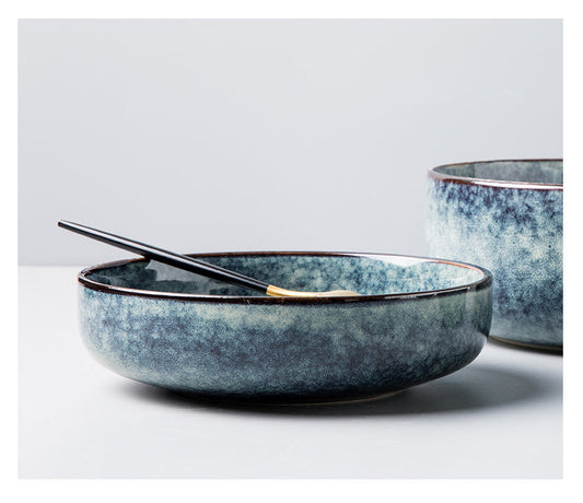 Nordic Creative Dishes Bowl Noodles Bowl Household Personalized Dish lifestyle product image