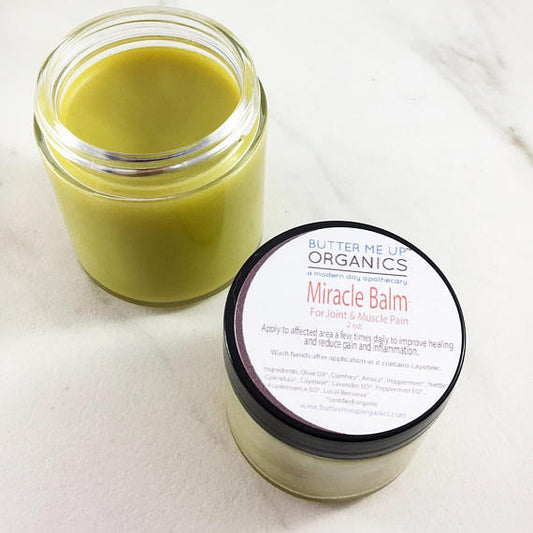 Organic Herbal Pain Balm for Muscles and Joints lifestyle product image