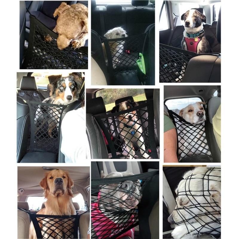Premium Pet Car Net Barrier | Safe Back Seat Divider for Dogs