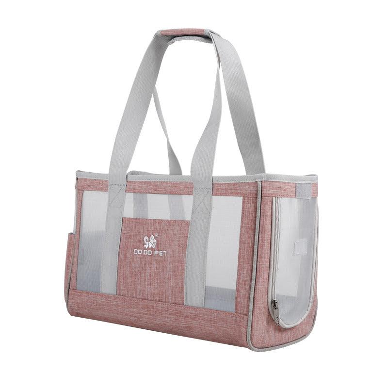 Portable Pet Adventure Carrier Bag | Travel Tote for Dogs & Cats lifestyle product image
