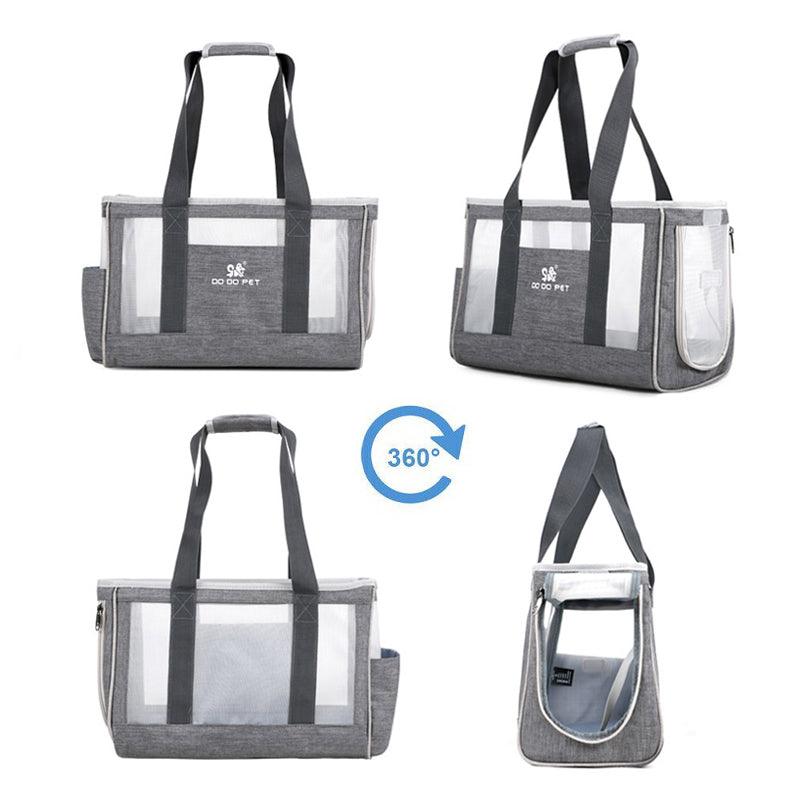 Portable Pet Adventure Carrier Bag | Travel Tote for Dogs & Cats lifestyle product image
