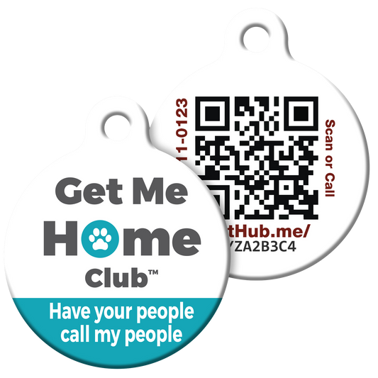 QR Pet ID Tag