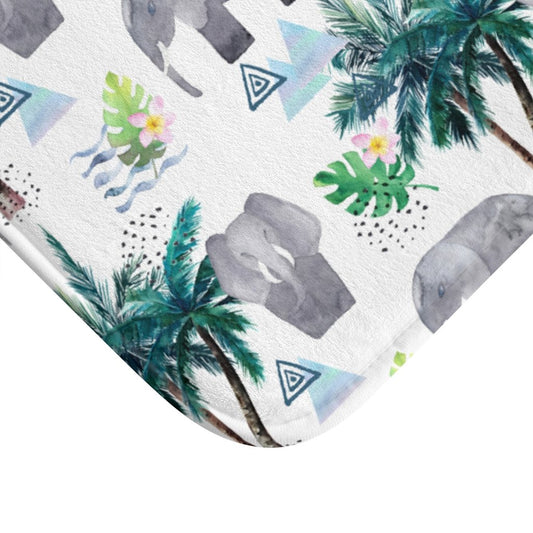 Lucky Elephant Bath Mat Home Accents lifestyle product image