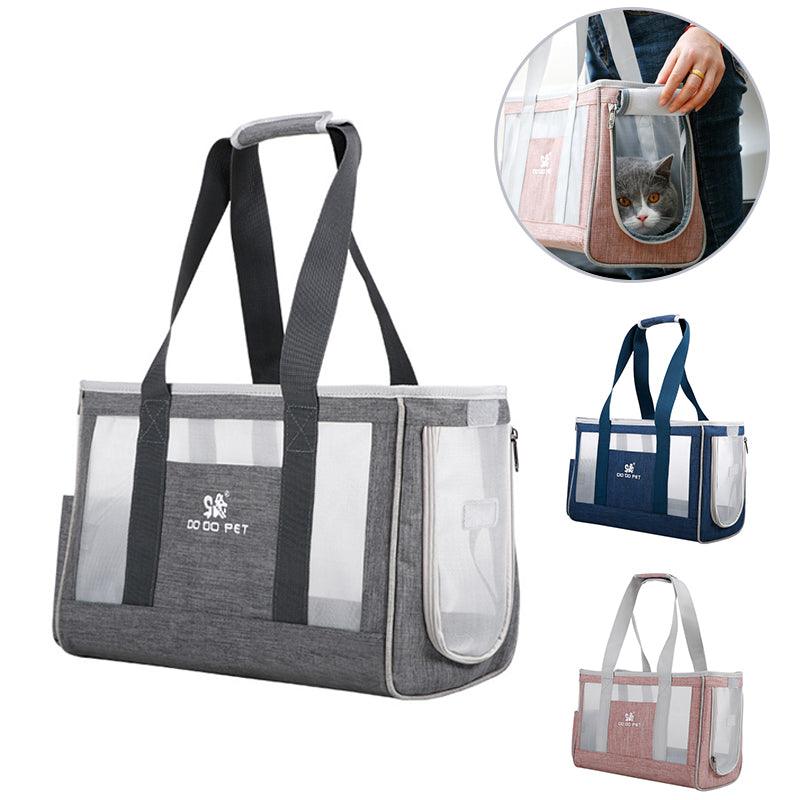 Portable Pet Adventure Carrier Bag | Travel Tote for Dogs & Cats lifestyle product image