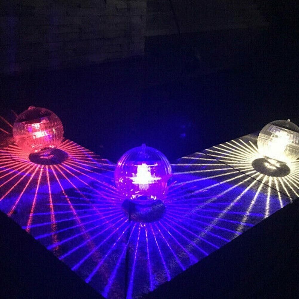 Outdoor Solar LED Floating Light Garden Pond Pool Lamp Rotating RGB lifestyle product image