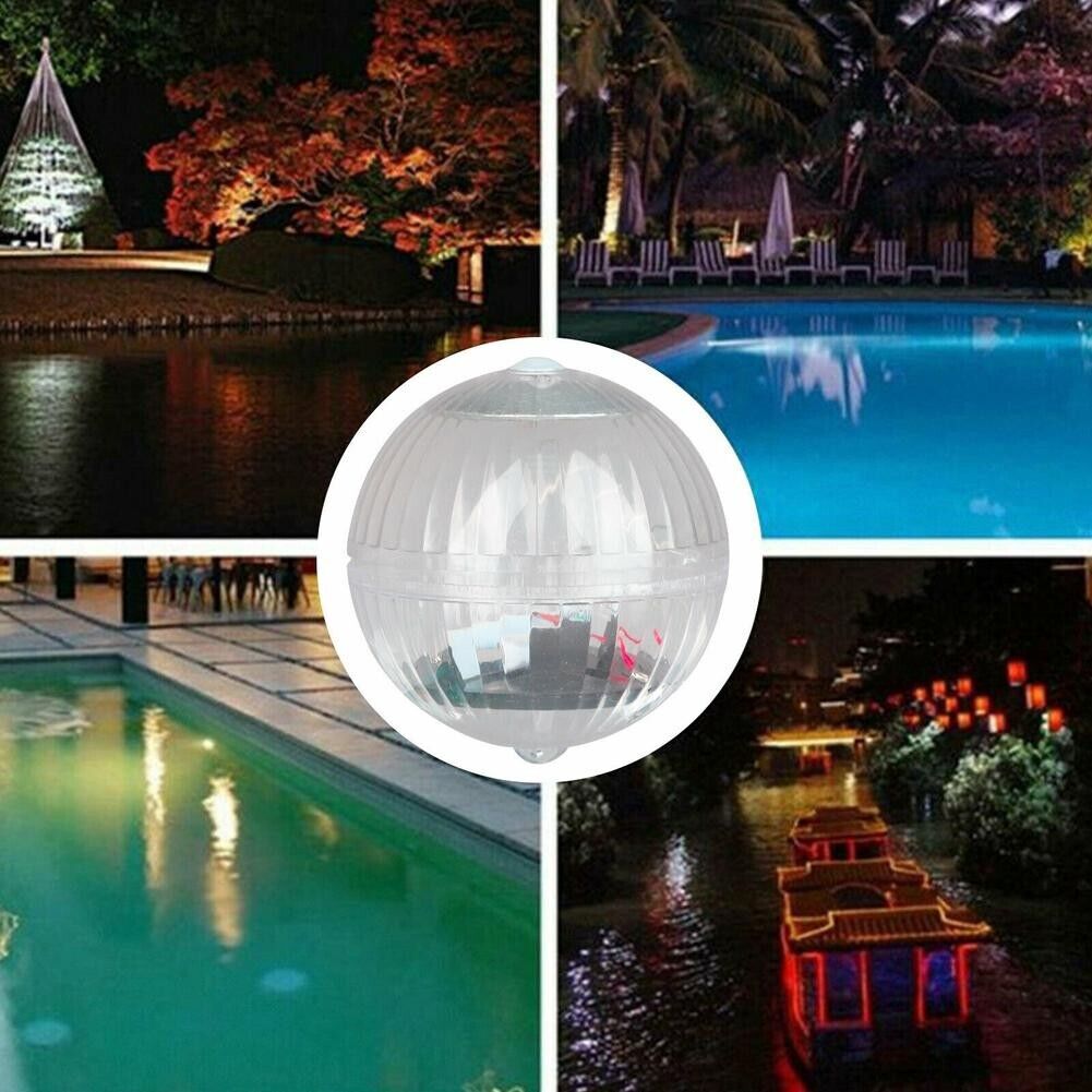 Outdoor Solar LED Floating Light Garden Pond Pool Lamp Rotating RGB lifestyle product image