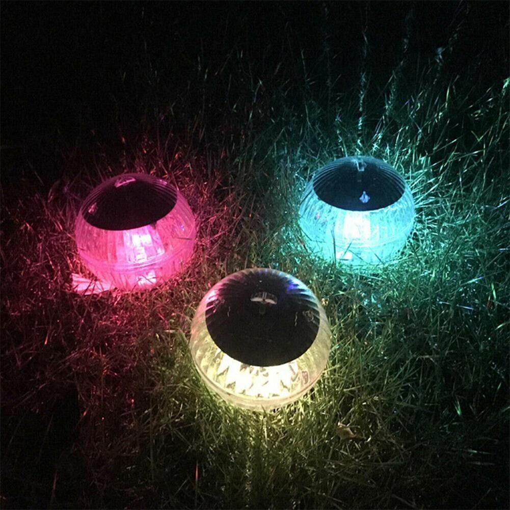 Outdoor Solar LED Floating Light Garden Pond Pool Lamp Rotating RGB lifestyle product image