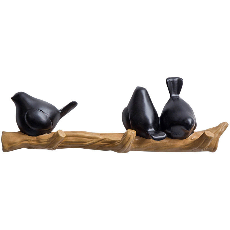 White Bird Wall Hooks | Nordic Decorative Adhesive Hooks for Home Organization lifestyle product image