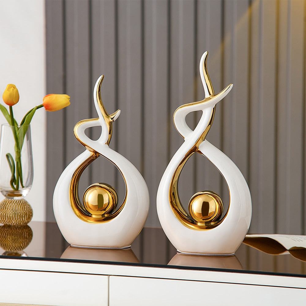 Abstract Ceramic Sculpture -2