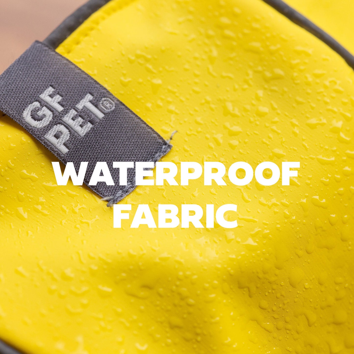 Waterproof Dog Raincoat with Hood – Reversible Reflective Pet Jacket lifestyle product image