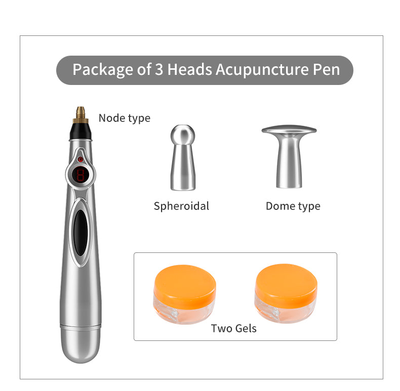 Electric Acupressure Energy Pen | 3-in-1 Meridian Massage Pen for Relaxation & Muscle Relief lifestyle product image