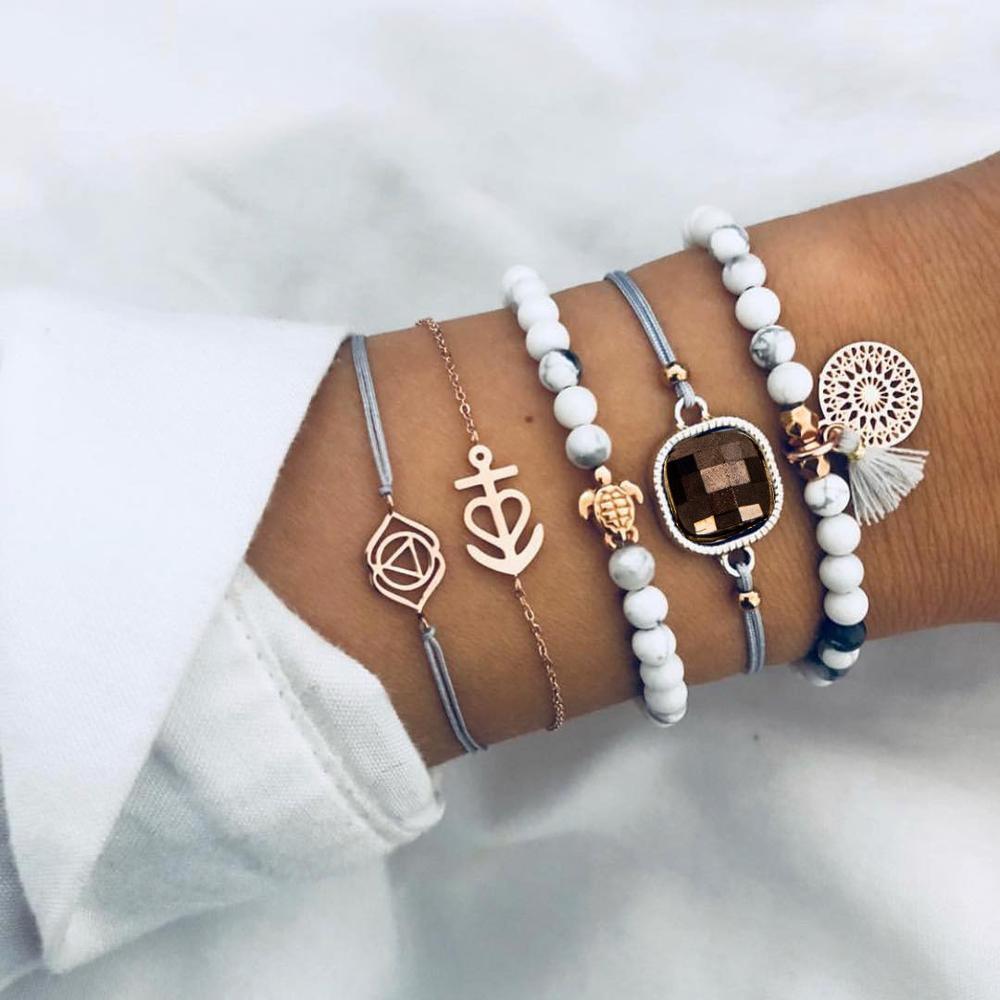Modern Fashion Bracelet Sets lifestyle product image