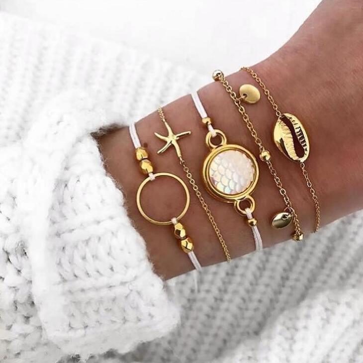 Modern Fashion Bracelet Sets lifestyle product image