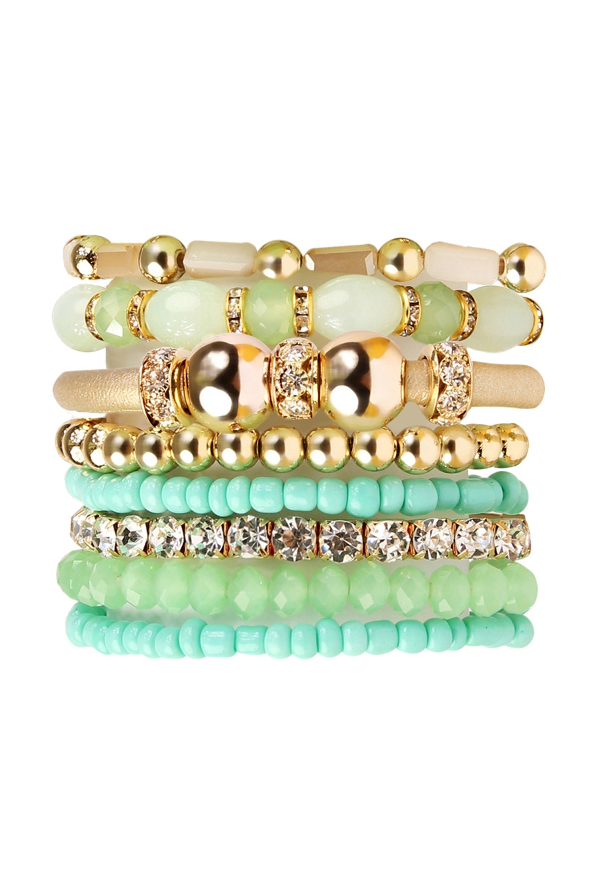 Classic Multibead Bracelet Set lifestyle product image