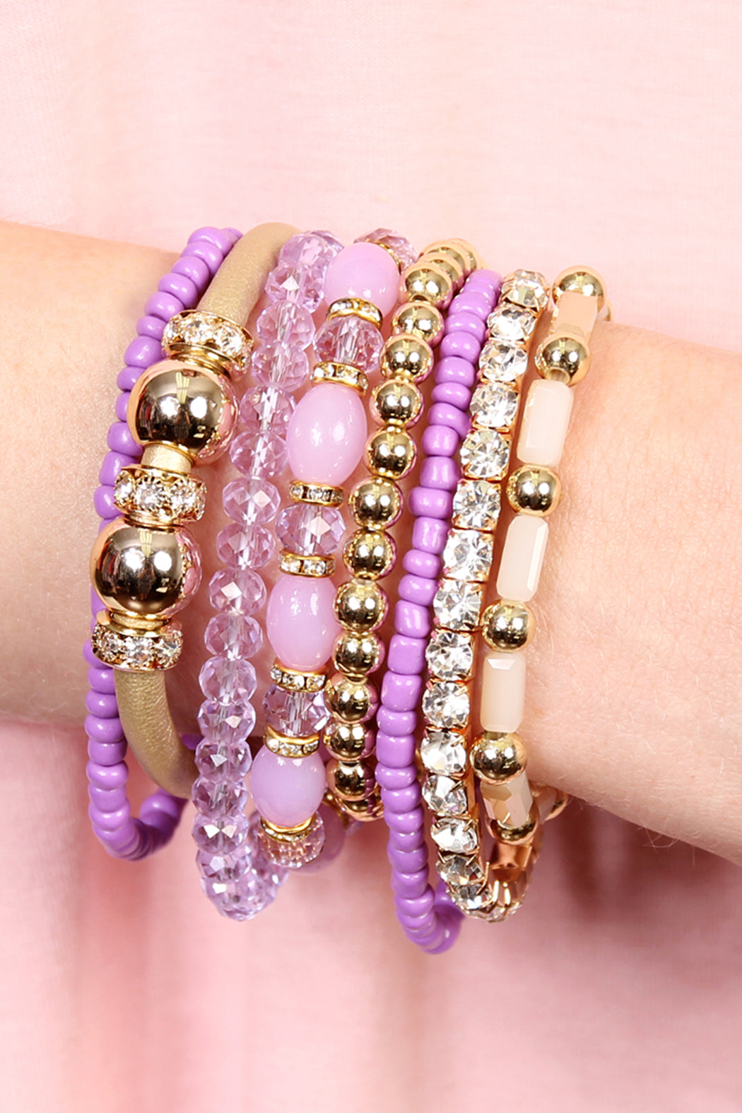 Classic Multibead Bracelet Set lifestyle product image