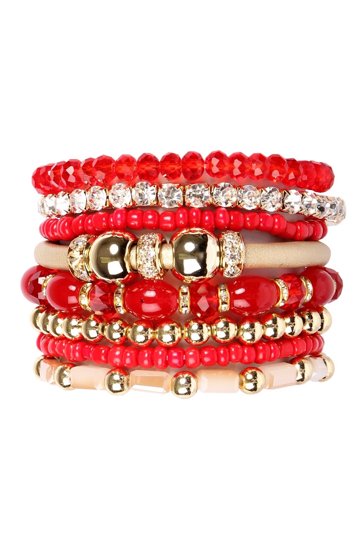 Classic Multibead Bracelet Set lifestyle product image