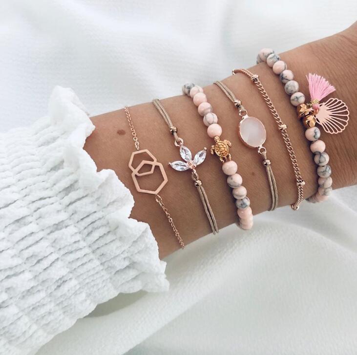 Modern Fashion Bracelet Sets lifestyle product image
