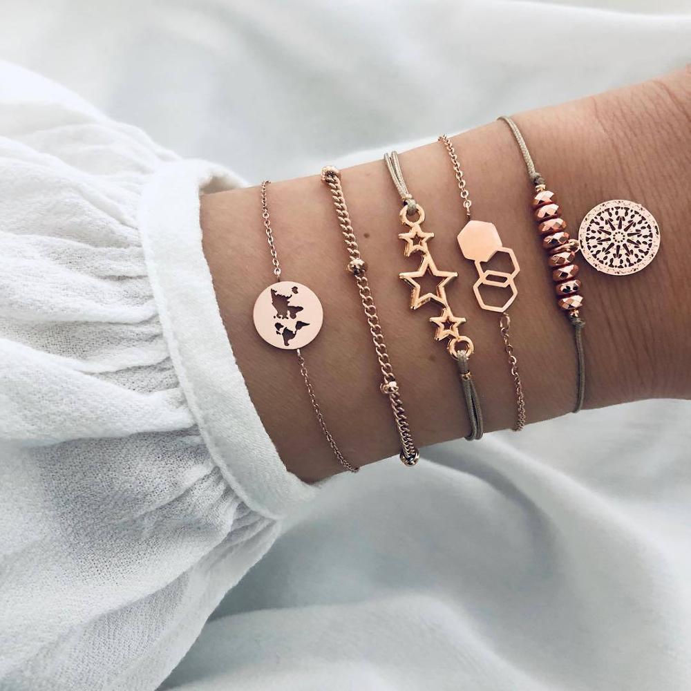 Modern Fashion Bracelet Sets lifestyle product image
