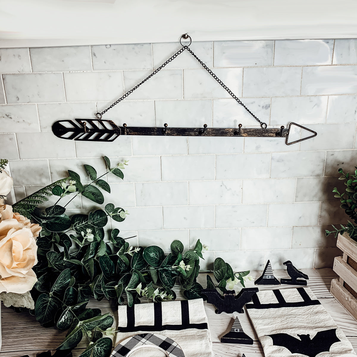 Arrow Wall Hook Hanger lifestyle product image
