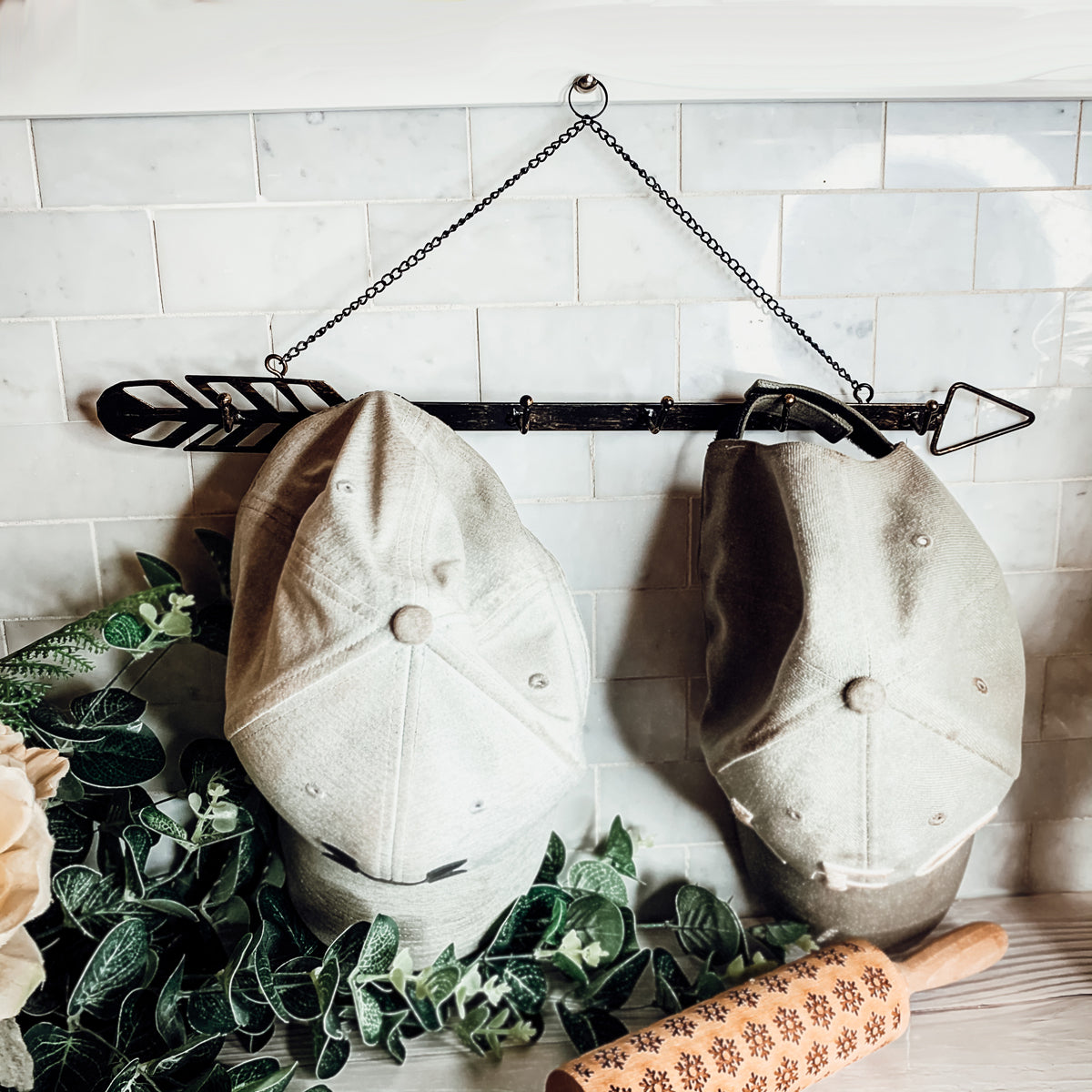 Arrow Wall Hook Hanger lifestyle product image