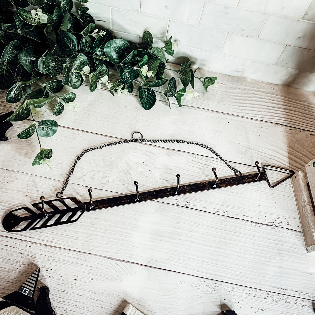 Arrow Wall Hook Hanger lifestyle product image