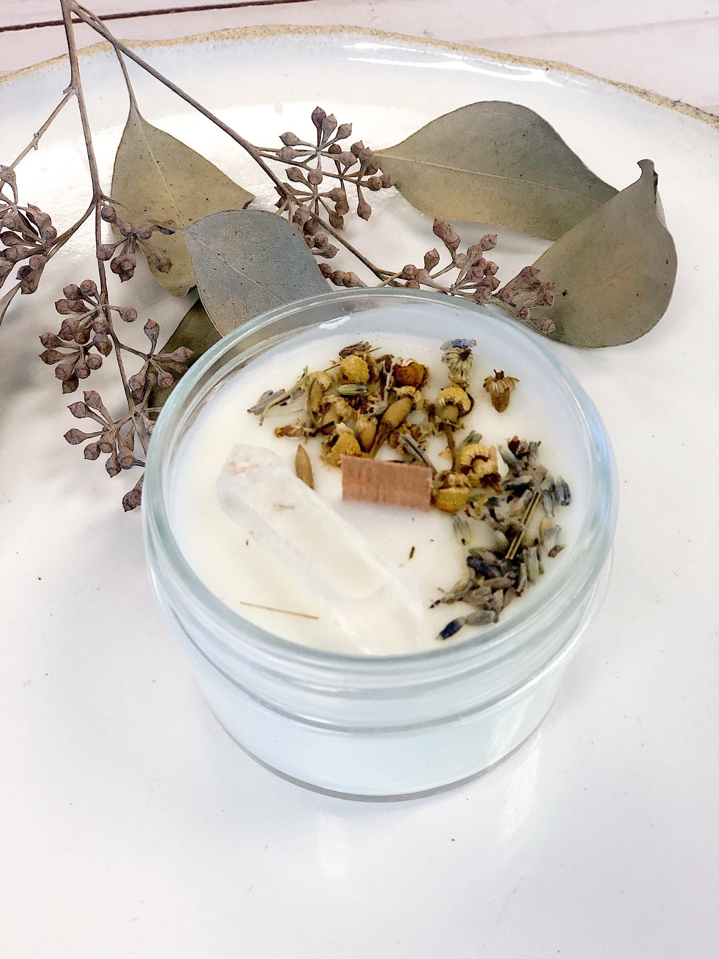 Peace Candle / Serenity Candle / Intention Candle / Ritual Candle / lifestyle product image
