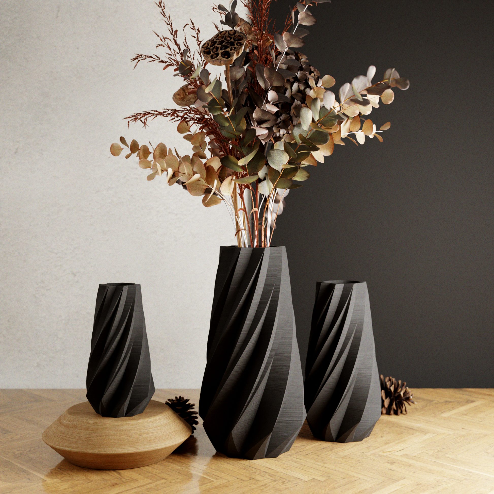 TIMBER Spiral Vase-2