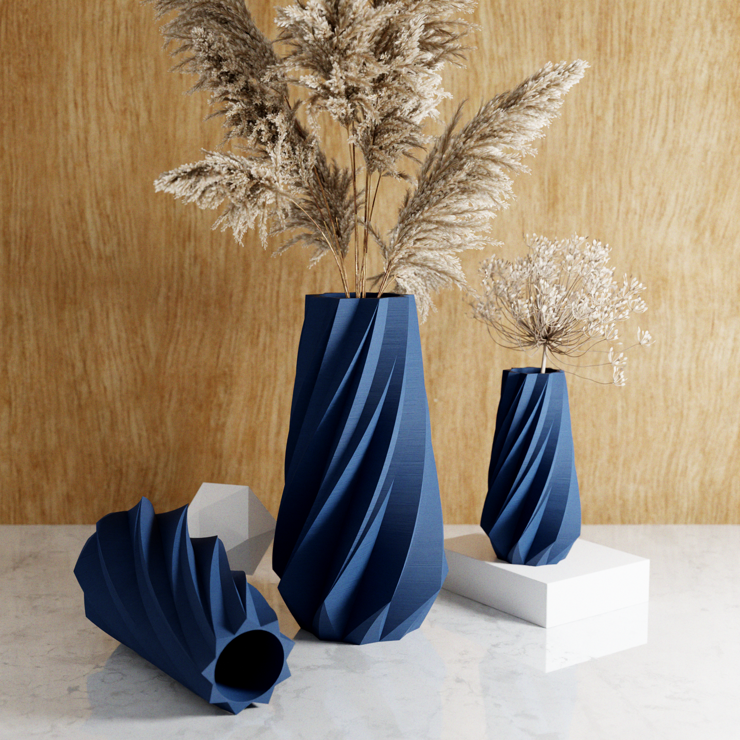 TIMBER Spiral Vase-7