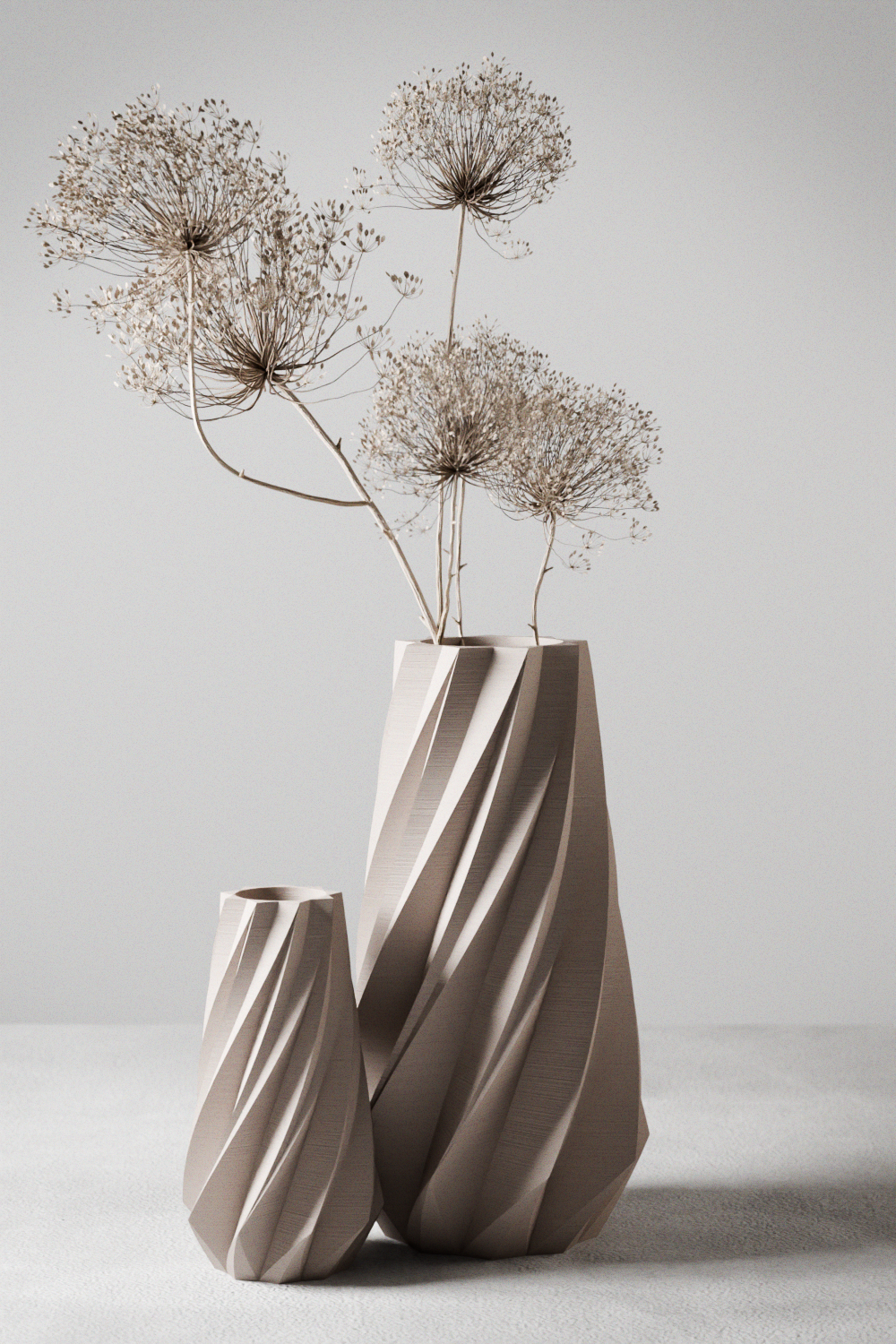 TIMBER Spiral Vase-0