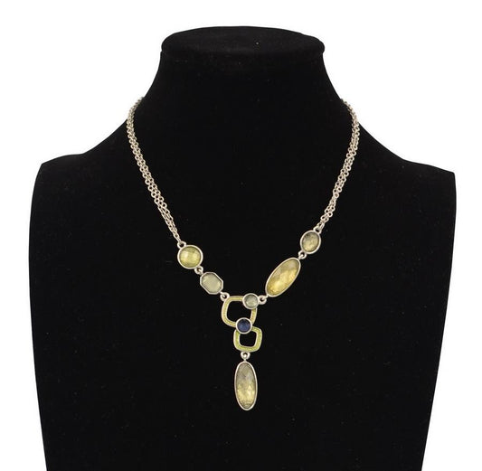 Statement Necklace with Crystals lifestyle product image