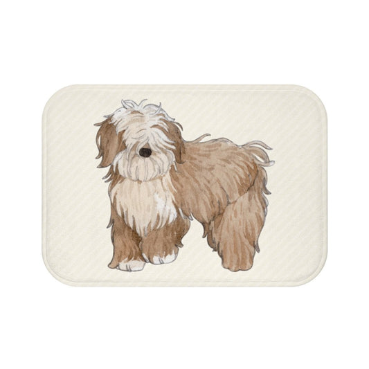 Happy Puppy Bath Mat lifestyle product image