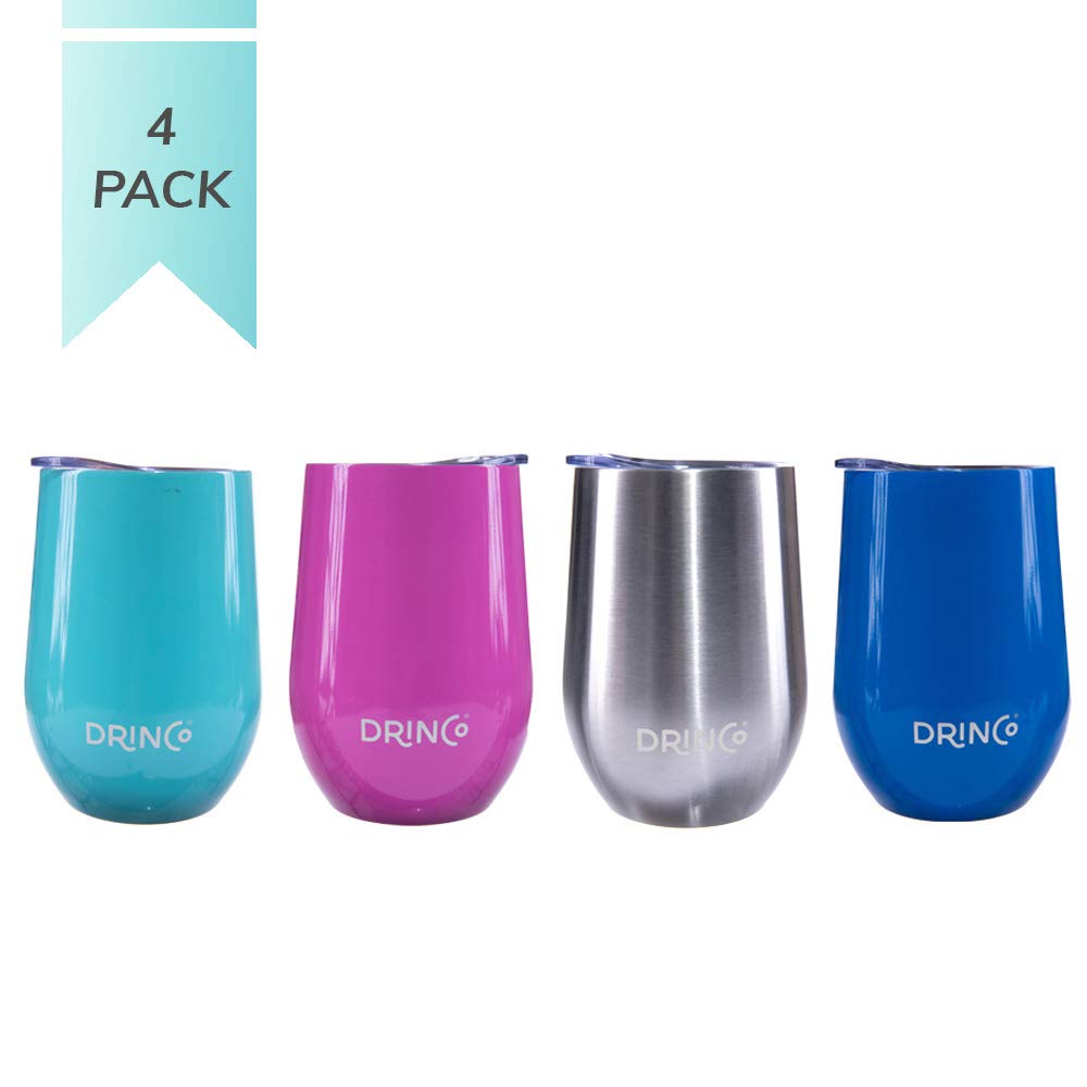 Insulated Wine Tumbler Glass – Set of 4 lifestyle product image