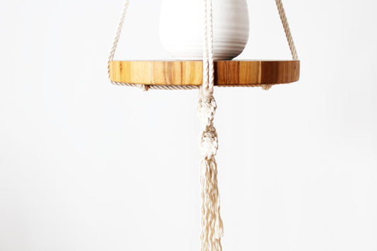 Macrame Plant Hanger, Macrame Pot Holder, Plant lifestyle product image