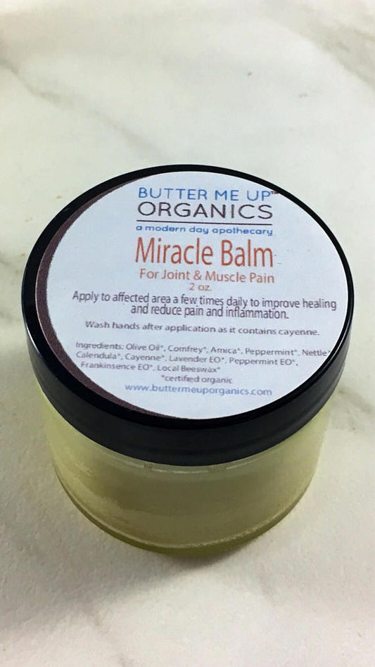 Organic Herbal Pain Balm for Muscles and Joints