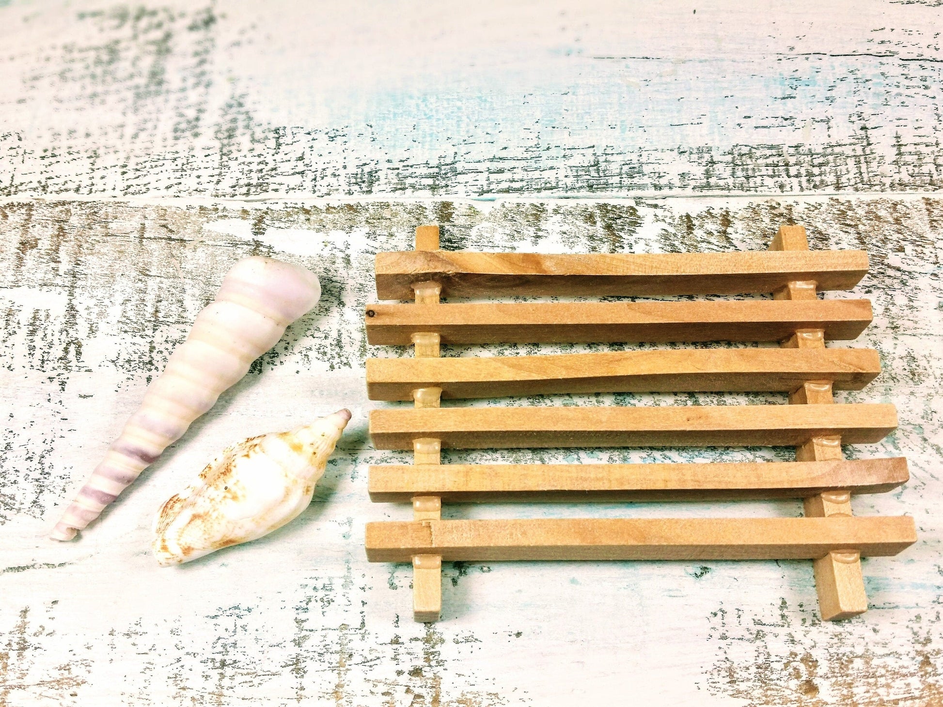 Wooden soap dish, soap saver soap dish, platform soap dish lifestyle product image