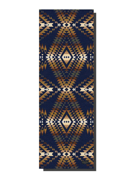 Yune Yoga Mat – Pendleton Mission Trail Navy