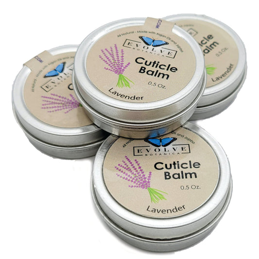 Lavender Cuticle Balm with Argan & Jojoba Oil | Natural Nail Care
