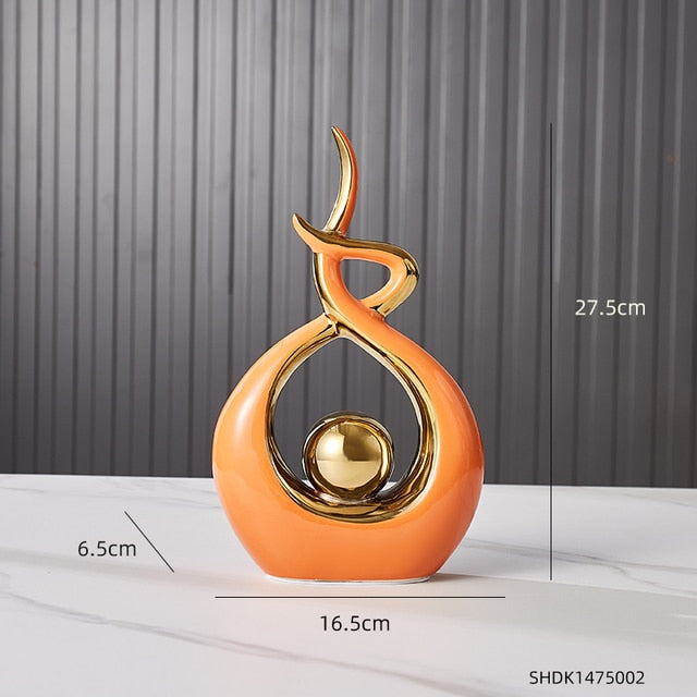 Abstract Ceramic Sculpture -10
